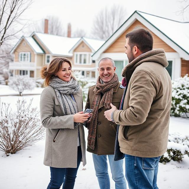 Buying and Selling a Home in Winter